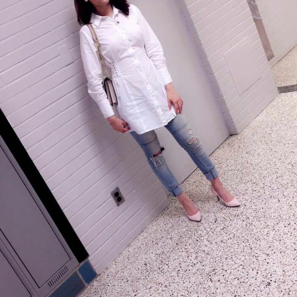 White blouse